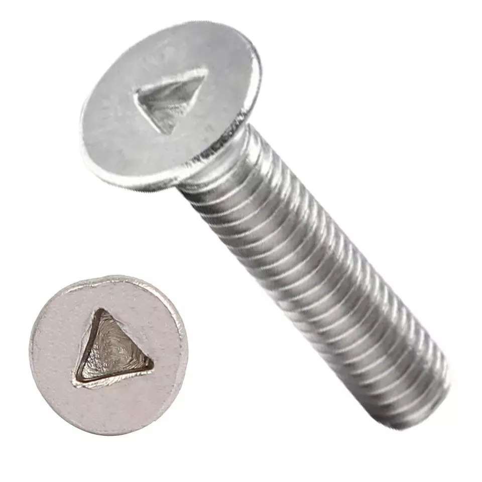 Anti Theft Screw Car Airtag Bike Made in China Pig Nose Torx 5-Lobe Pin T-Head Stainless Steel Tamper Proof Security Screws