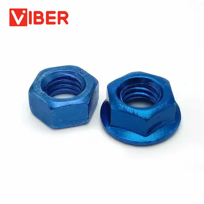 Blue Series Aluminium Fasteners Pan Head Drilling/Tapping Screws and Washer Nut Nylon Titanium Alloy Chipboard/Wood/Drywall Screw Bolt for Motorcycle Bicycle
