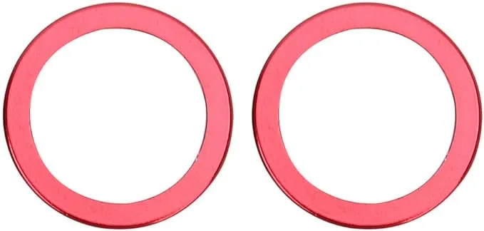 Crankset Screw, M15*19 Bottom Bracket Bolts Aluminum Alloy Bicycle Bike Bb Axis Screws (Red)