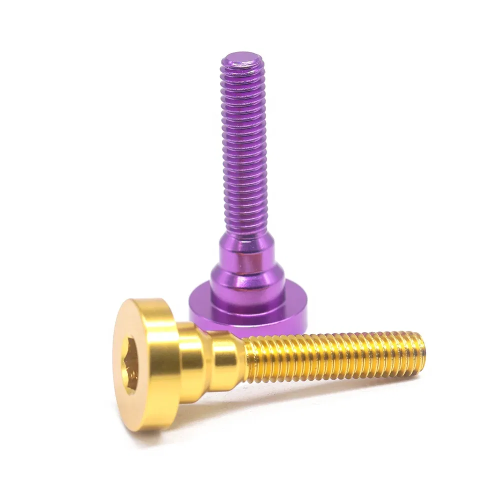 Customized CNC Machining Precision Aluminum M6 M8 M10 Thumb Screw for Bicycle Parts
