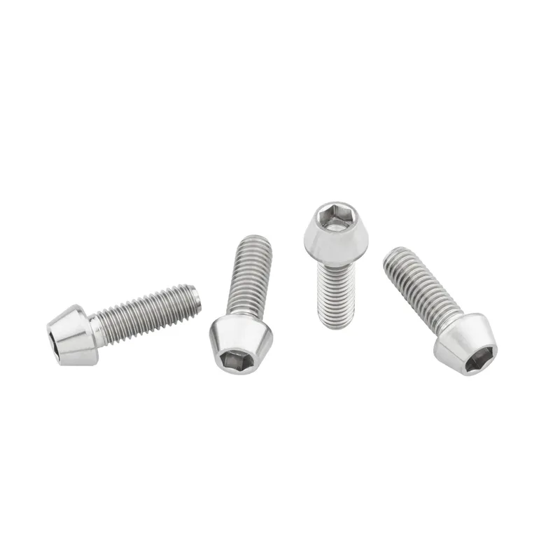 Customized Titanium Screw Bike Water Bottle Cage Bolts Kettle Holder Rack Fixed Screws for Bicycle Accessories