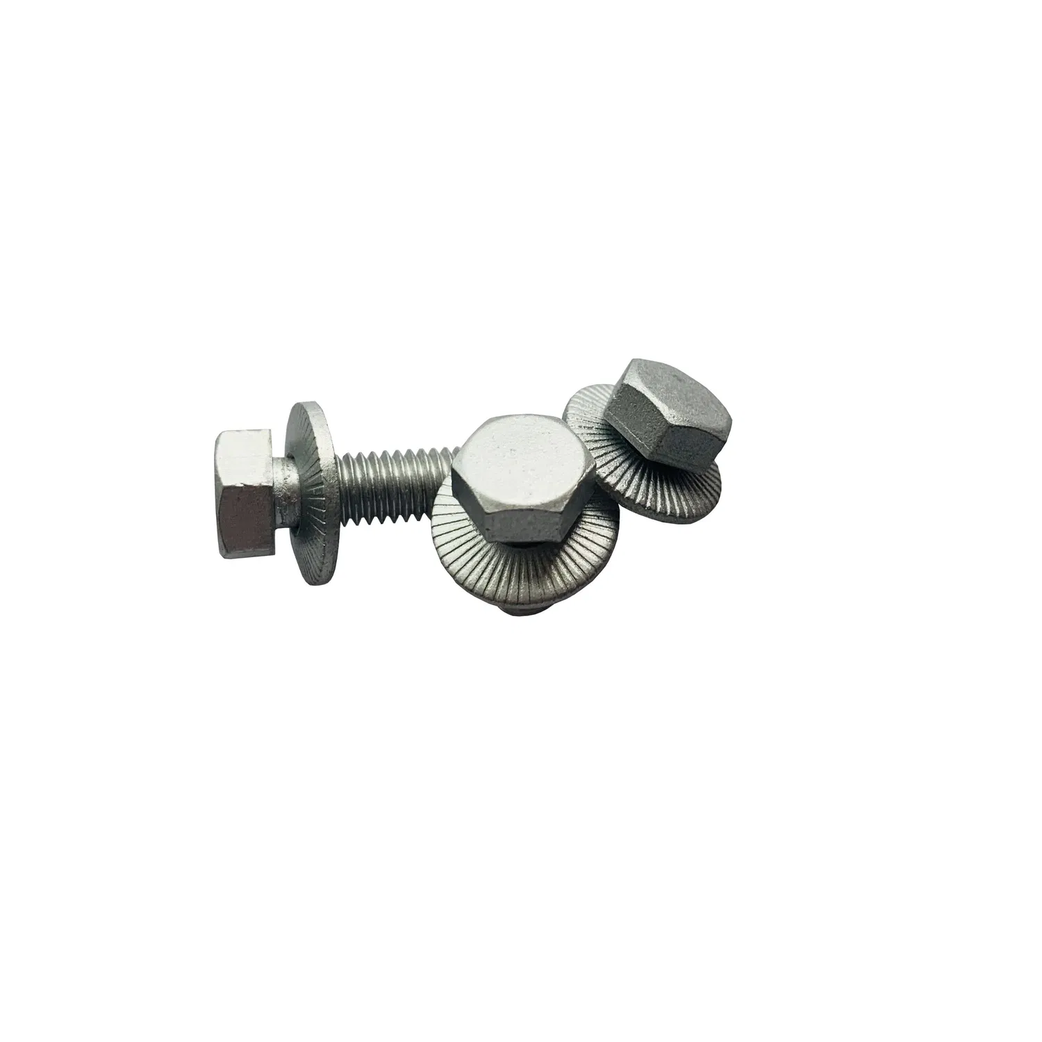 Environmental Dacromet Finish M5*10 Bicycle Screw with Hexagon Head (HSW-004)