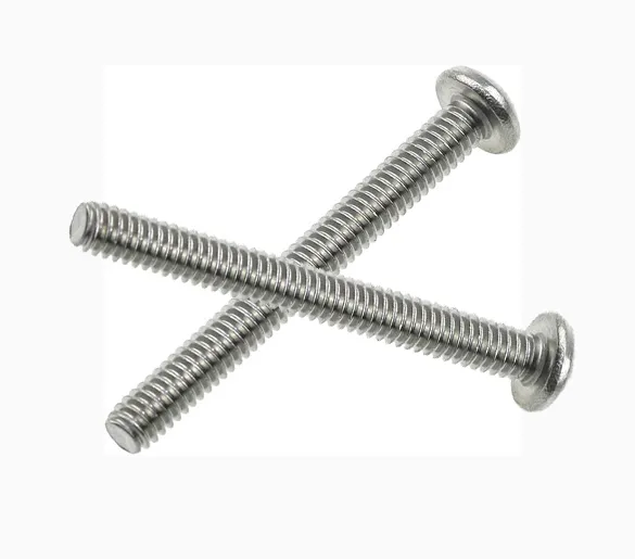 Galvanized Round Head Phillips Screws 8-32 X 1-3/4" Cross Pan Head Machine Screw Bolt Machine Screws for Electric Bike Industry