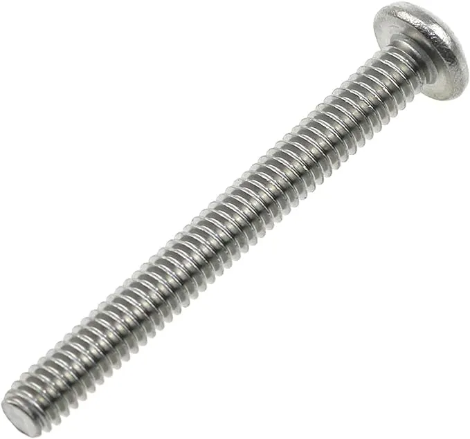 Galvanized Round Head Phillips Screws 8-32 X 1-3/4" Cross Pan Head Machine Screw Bolt Machine Screws for Electric Bike Industry