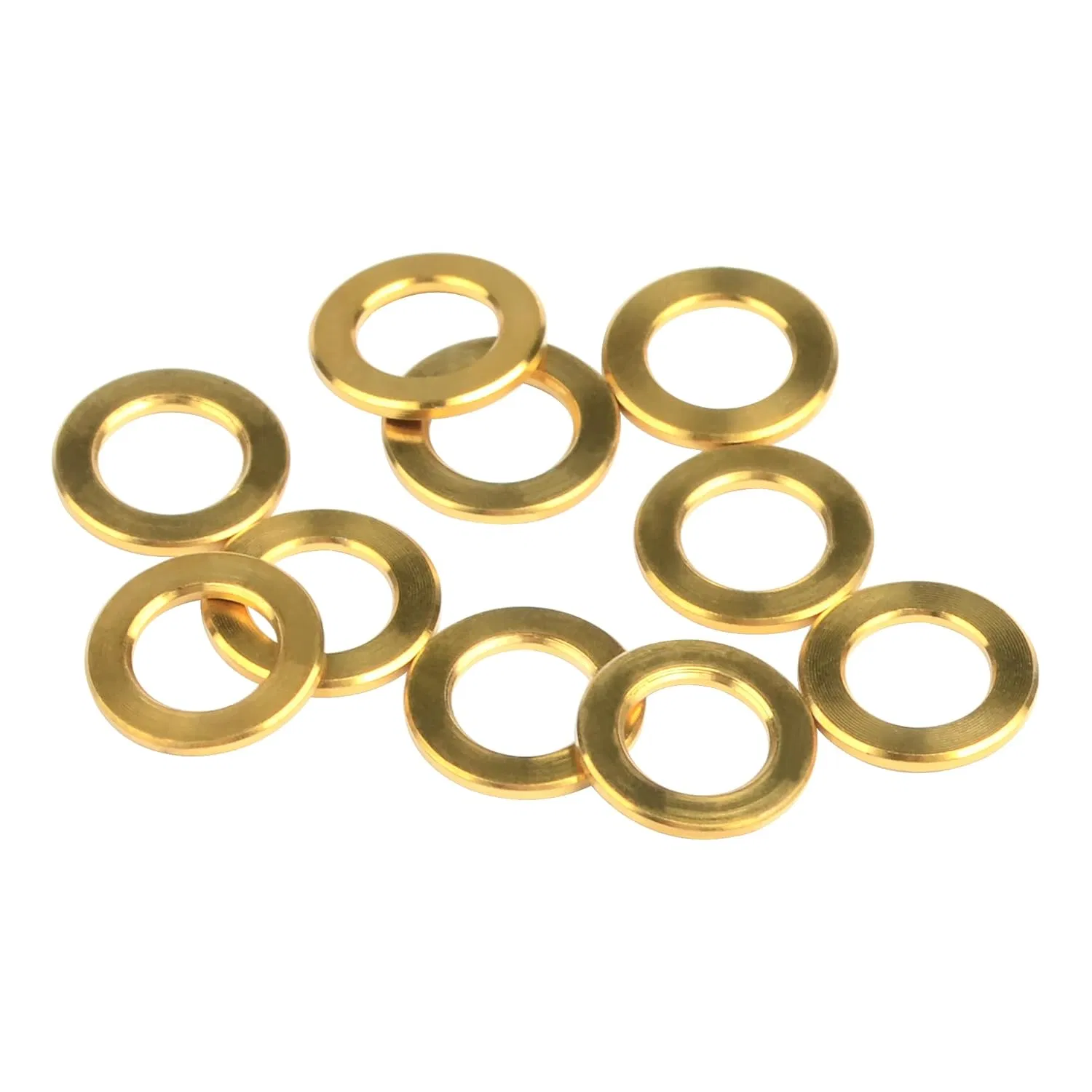 Golden Colorful M4 M5 Flat Washer Grade 5 Fit DIN912 Bolt Bicycle Brake Stem Bottle Cage Screws