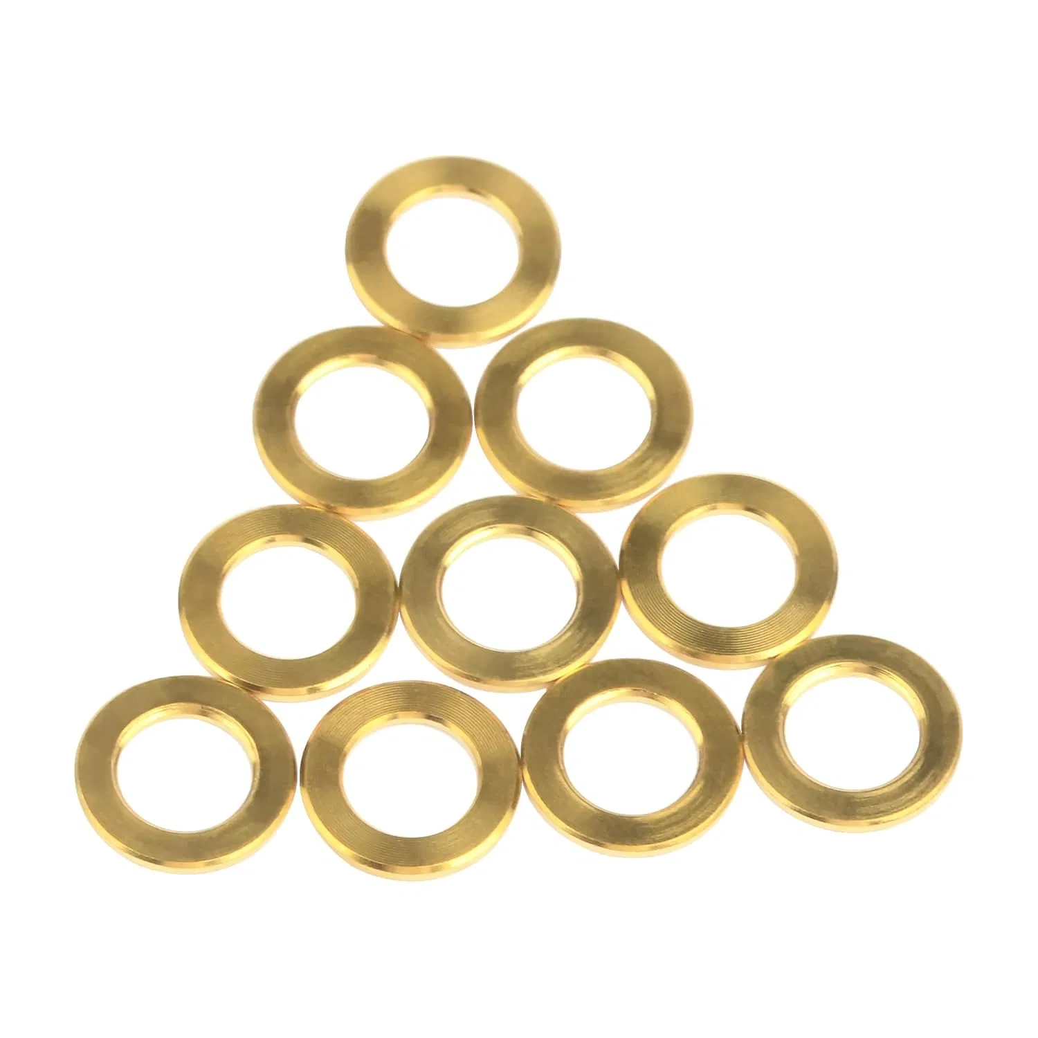 Golden Colorful M4 M5 Flat Washer Grade 5 Fit DIN912 Bolt Bicycle Brake Stem Bottle Cage Screws