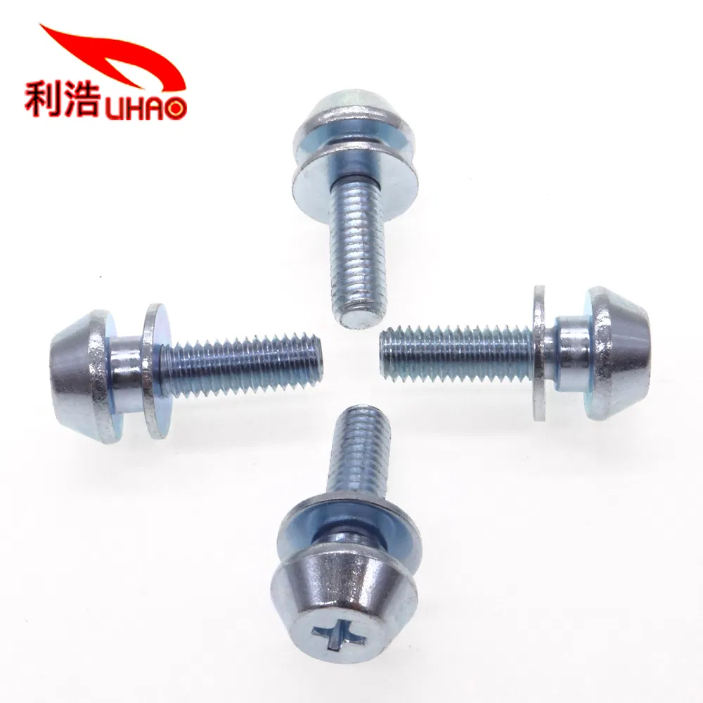 High Quality Bicycle Stem Parts Hex Tapered Head with Washer Screw