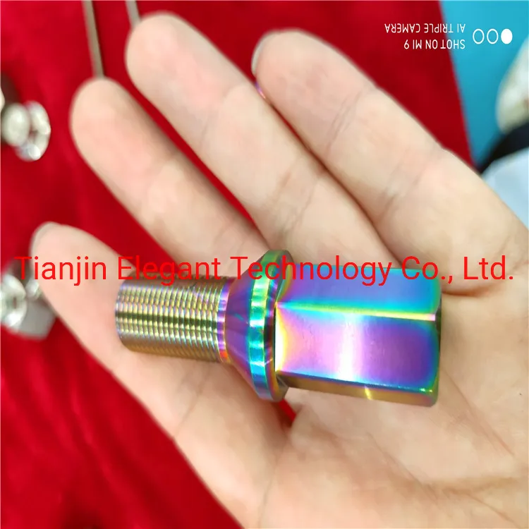 M5X16mm Titanium Bolts Allex Hex Bike Stem Tapered Head Screw/M3 M4 M5 M6 M8 M10 Gr2 Gr5 Torx Head Titanium Screws for Bicycle/ Premium Related Prod