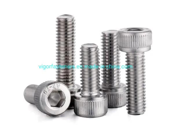 Stainless Steel Socket Cap Screws DIN912 Allen Key Bolts A2-70 Allen Screw M8 for Motor Bike Assembly