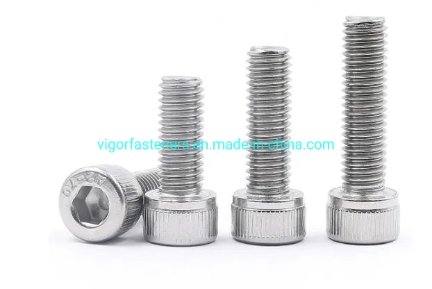 Stainless Steel Socket Cap Screws DIN912 Allen Key Bolts A2-70 Allen Screw M8 for Motor Bike Assembly