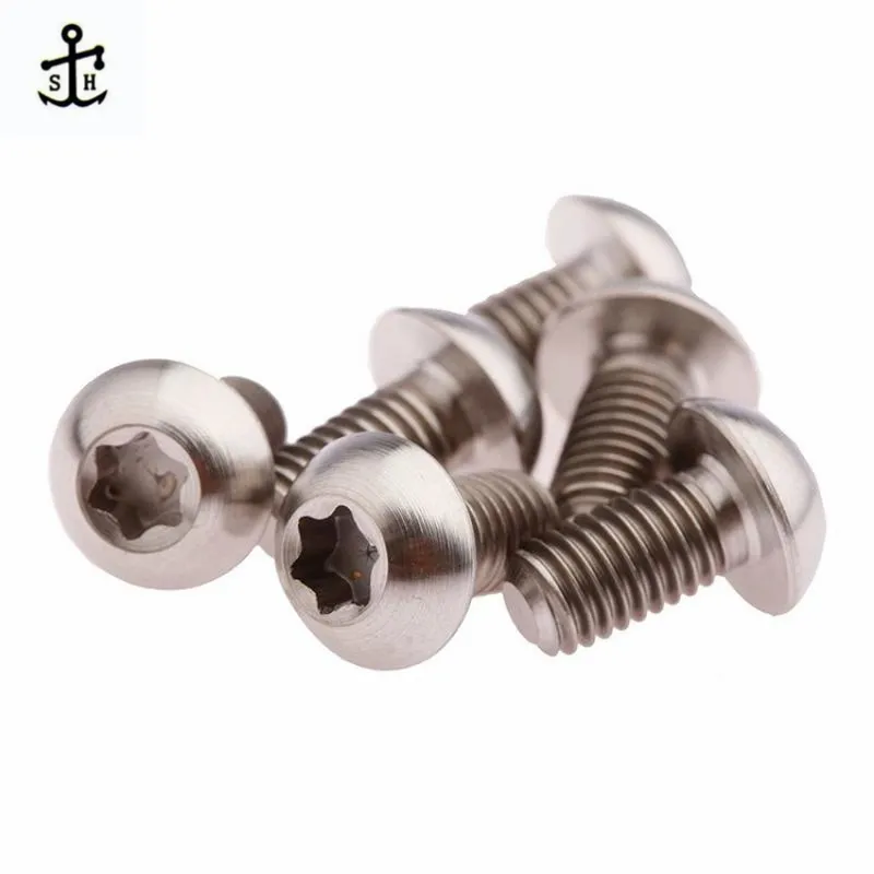 Titanium Alloy Torx Pan Head Machine Bicycle Motor Car Screws
